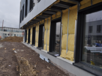 Isolation de façade par laine de verre