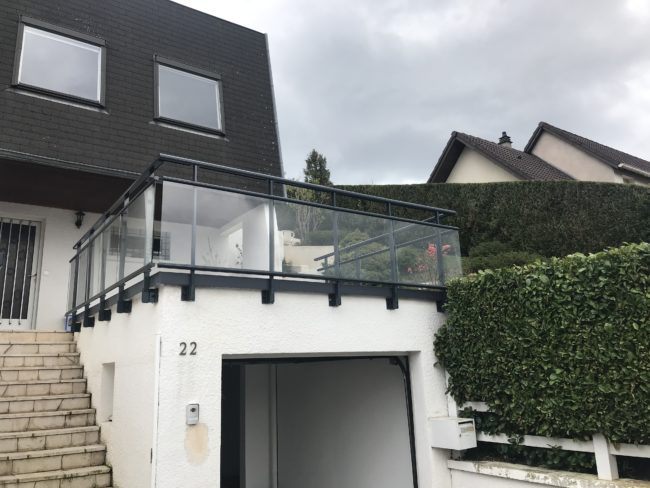 garde corps pour toitures plates