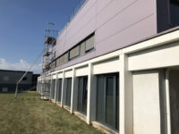 Bardage en panneaux sandwiches