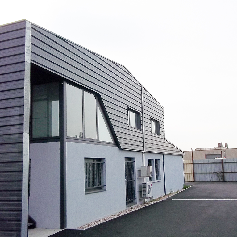 Bardage nervuré métallique Bardage nervuré métallique