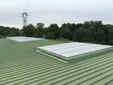 couverture de bâtiment Ciblez