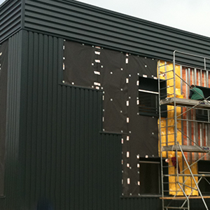 Isolation lain de verre en façade Ciblez Isolation lain de verre en façade Ciblez